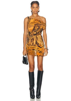 Acne Studios Dumella Dress in Orange - Orange. Size 42 (also in ).