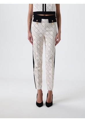 Pants ELISABETTA FRANCHI Woman color Milk