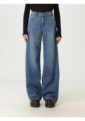 Jeans 7 FOR ALL MANKIND Woman color Denim