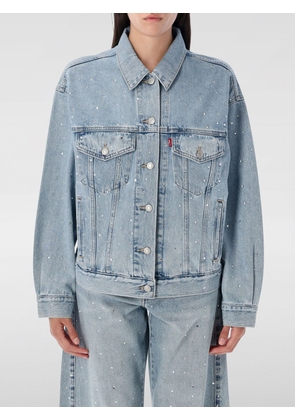 Jacket LEVI'S Woman color Denim