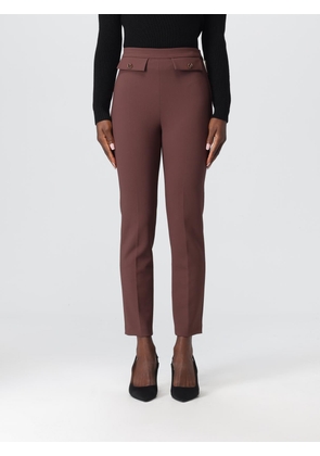 Pants ELISABETTA FRANCHI Woman color Brown