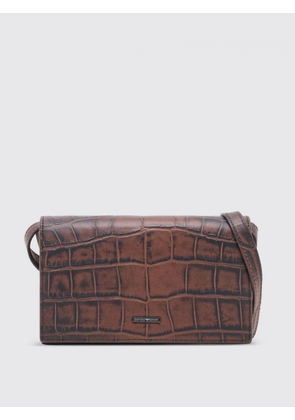 Shoulder Bag EMPORIO ARMANI Men color Brown