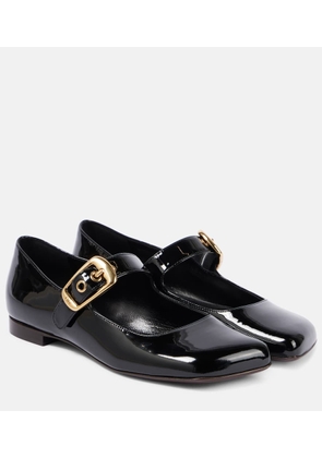 Chloe Polly patent leather Mary Jane flats