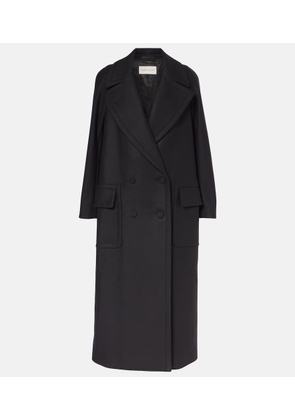 Dries Van Noten Double-breasted wool-blend coat
