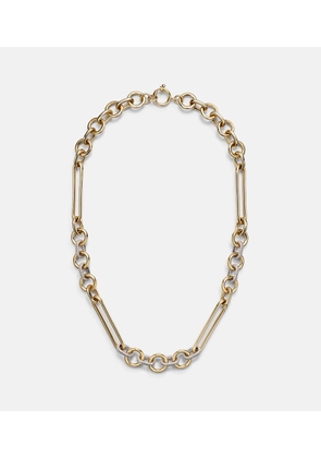 FoundRae 18kt gold chain necklace with diamonds