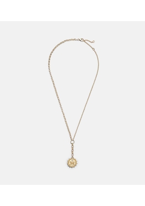FoundRae Reverie 18kt gold chain necklace with diamonds