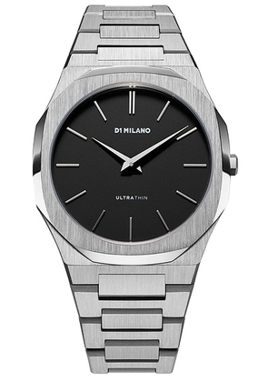 D1 Milano Ultra Thin 40mm Watch in Silver - Metallic Silver. Size all.