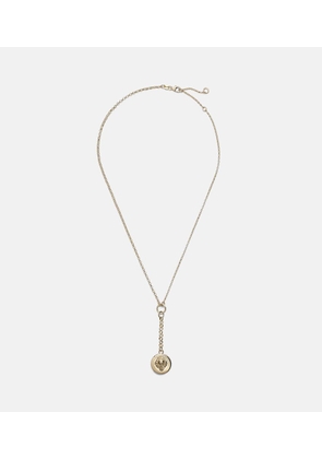 FoundRae Strength 18kt gold chain necklace with diamond
