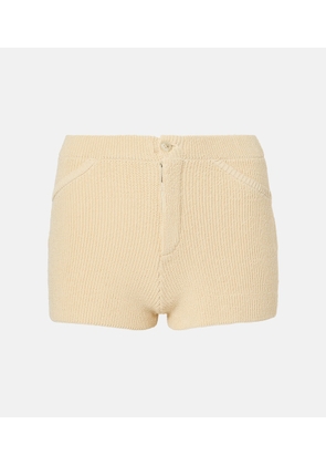 Aya Muse Lysi low-rise cotton-blend shorts