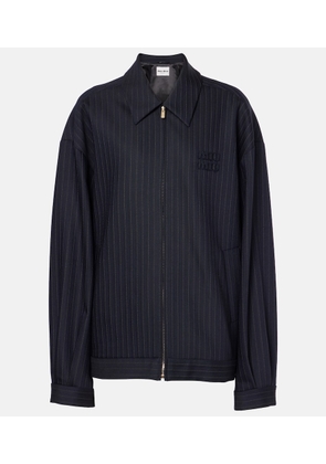Miu Miu Logo wool jacket
