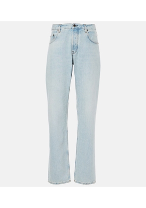 Miu Miu Low-rise wide-leg jeans