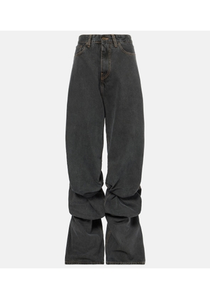 Y/Project Evergreen Draped Cuff wide-leg jeans