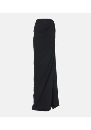Maticevski Indominable draped maxi skirt