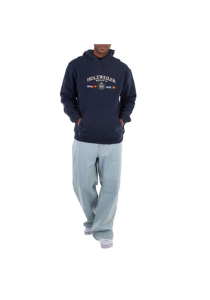 Holzweiler Mens Dk. Blue Fleece Cooper Regatta Hoodie