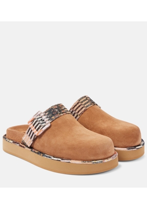 Missoni Suede clogs