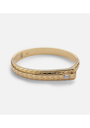 Rainbow K Prestige 18kt gold bangle with diamonds