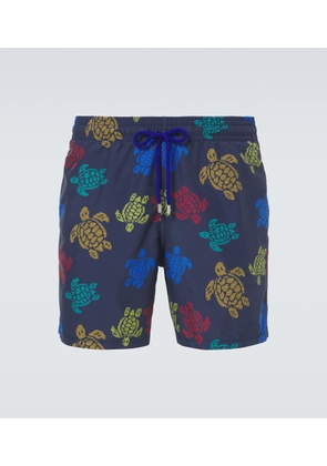 Vilebrequin x Falke Moorea printed swim trunks