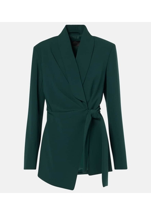 Max Mara Comma cady wrap jacket