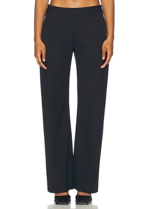 Acne Studios Prieda Tailored Trouser in Navy Blue - Navy. Size 42 (also in ).