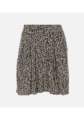 Marant Etoile Violaine printed miniskirt