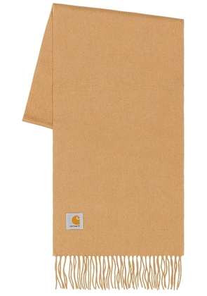 Carhartt WIP Clan Scarf in Peanut - Brown. Size all.