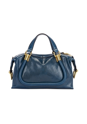 Chloe Paraty 24 Bag in Tapestry Blue - Blue. Size all.