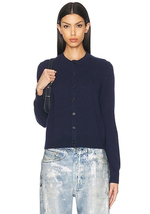 Acne Studios Keny Cardigan in Navy Melange - Blue. Size XS (also in ).