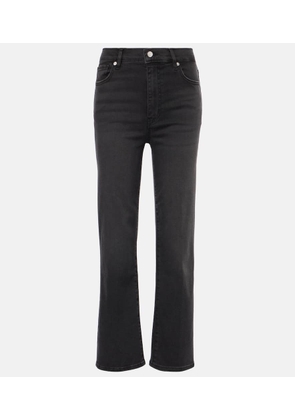 Frame Le Sleek high-rise straight jeans