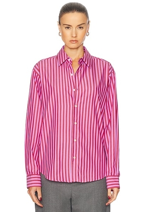Comme Si La Shirt Classica in Spritz - PInk. Size M (also in XS, S, XL).