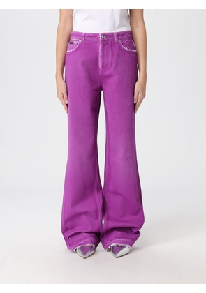 Jeans DOLCE & GABBANA Woman color Fuchsia