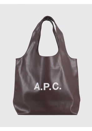 Tote Bag A. P.C. Woman color Cocoa