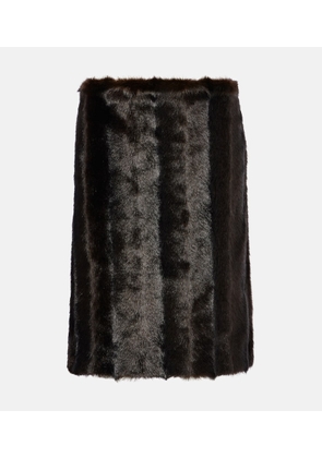 Magda Butrym Silk-lined pencil skirt