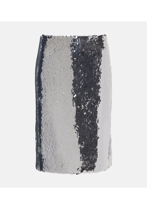 Magda Butrym Sequined midi skirt