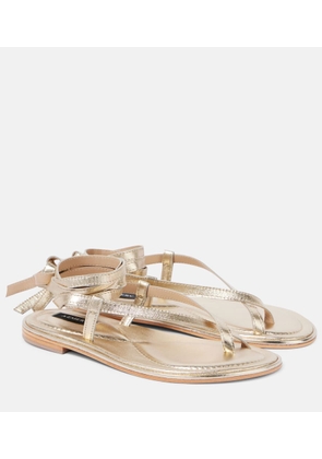 A.Emery Elliot leather sandals