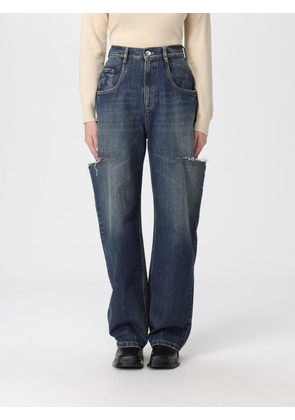 Jeans MAISON MARGIELA Woman color Indigo