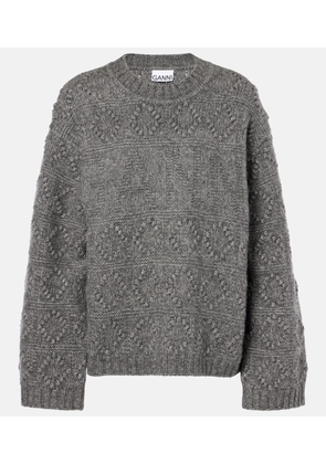 Ganni Wool and cotton sweater