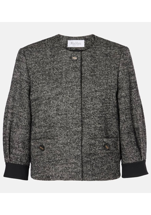 Max Mara Gattini chevron boucle jacket
