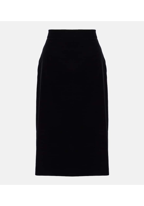 Max Mara Capo cotton midi skirt