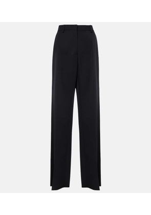 Valentino Grisaille virgin wool straight pants