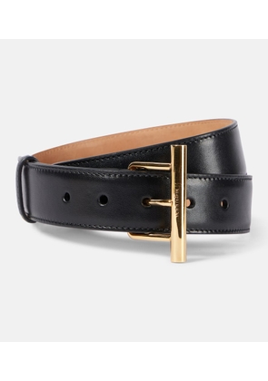 McQueen T-Bar Hip leather belt
