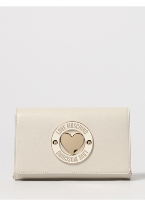 Crossbody Bag LOVE MOSCHINO Woman color Ivory