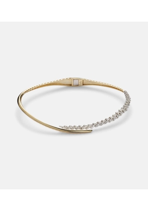 Yeprem Golden Strada 18kt white and yellow gold choker with diamonds