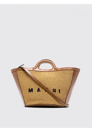 Handbag MARNI Woman color Brown