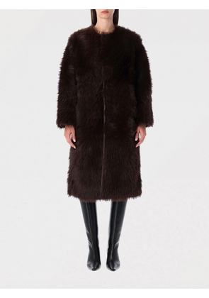 Fur Coat URBANCODE Woman color Ebony