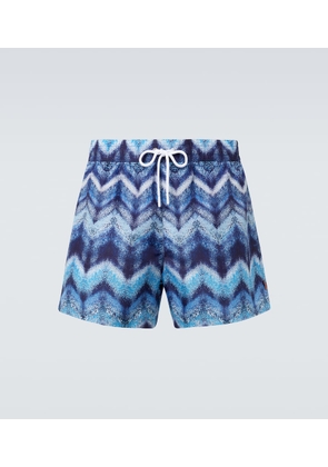 Missoni Zigzag printed swim trunks