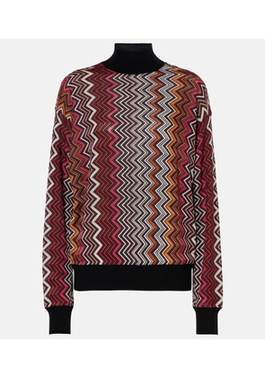 Missoni Zigzag turtleneck sweater