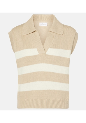 Velvet Mariette cotton and cashmere sweater vest