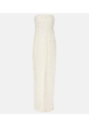 Toteme Strapless fil coupe maxi dress