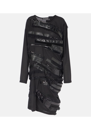 Junya Watanabe Asymmetrical paneled midi dress