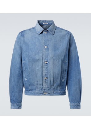 Auralee Faded denim jacket